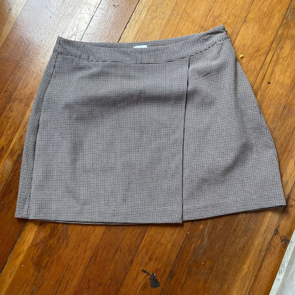 A new day Plaid Wrap Skirt - Picture 1 of 1
